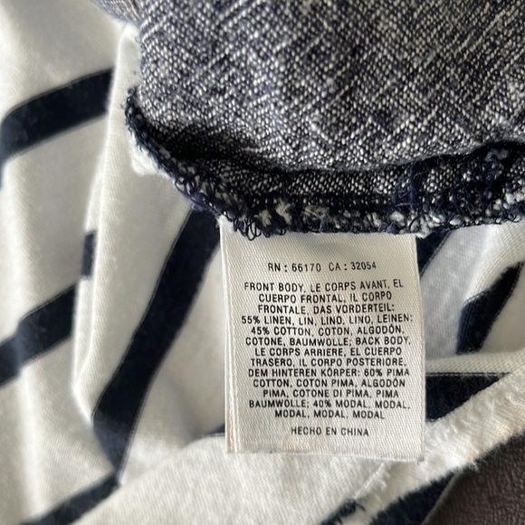 Anthropologie Postmark Rowena Linen Chambray Tunic M - Picture 11 of 12